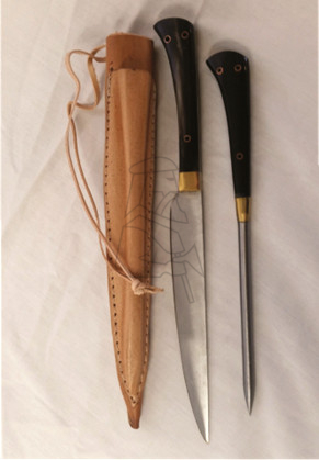 Hornskaft Mørk Kniv, Vikingegaffel