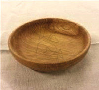 Salat skål Egetræ