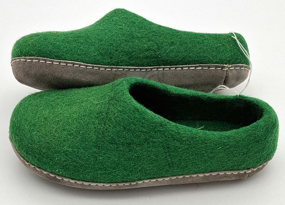 Mørk Grøn med hæl