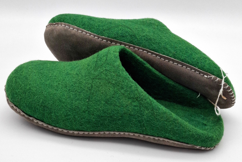 Mørk Grøn uden hæl