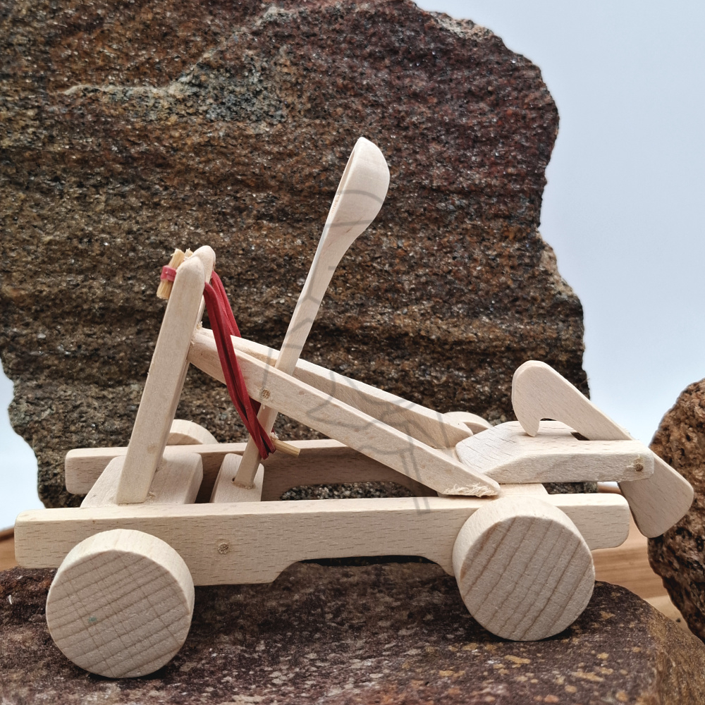 Trækatapult / Wooden catapult / Holzkatapult