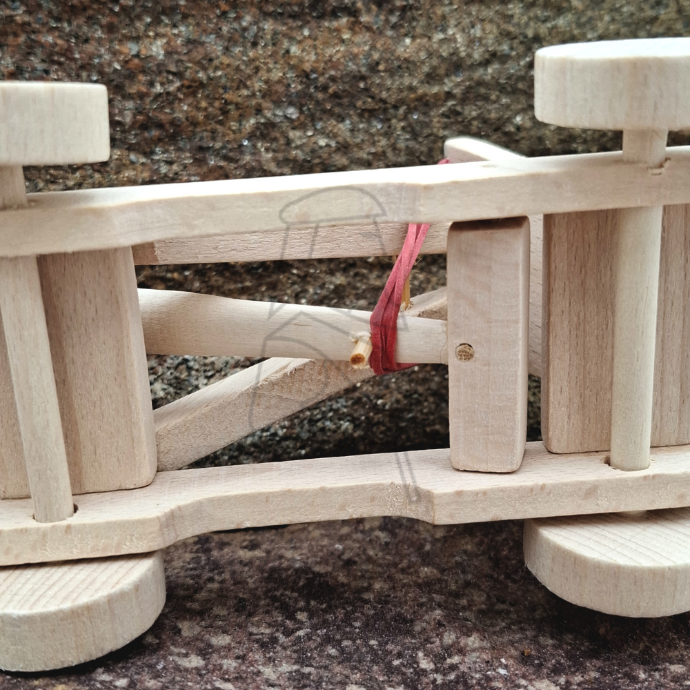 Trækatapult / Wooden catapult / Holzkatapult - Billede 5